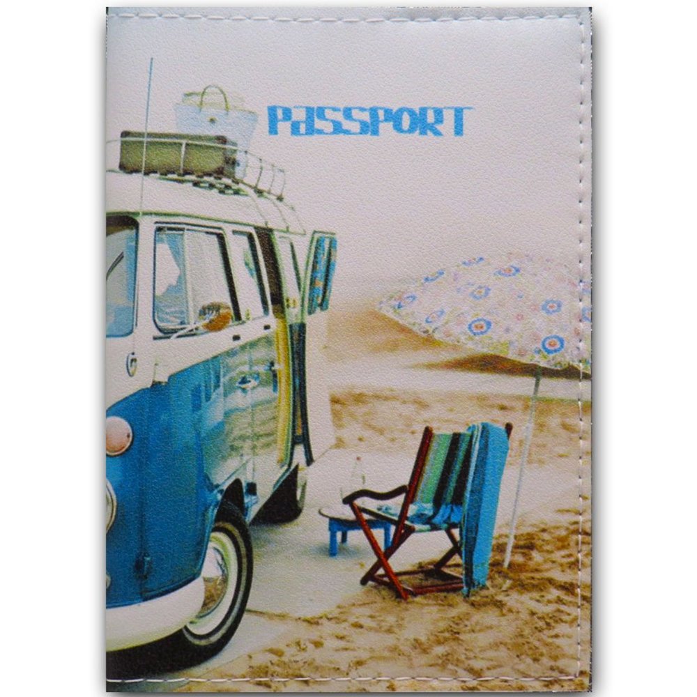 Passport Case Waterproof Travel Holder Eco-leather Cover Gift For Women Men Kids